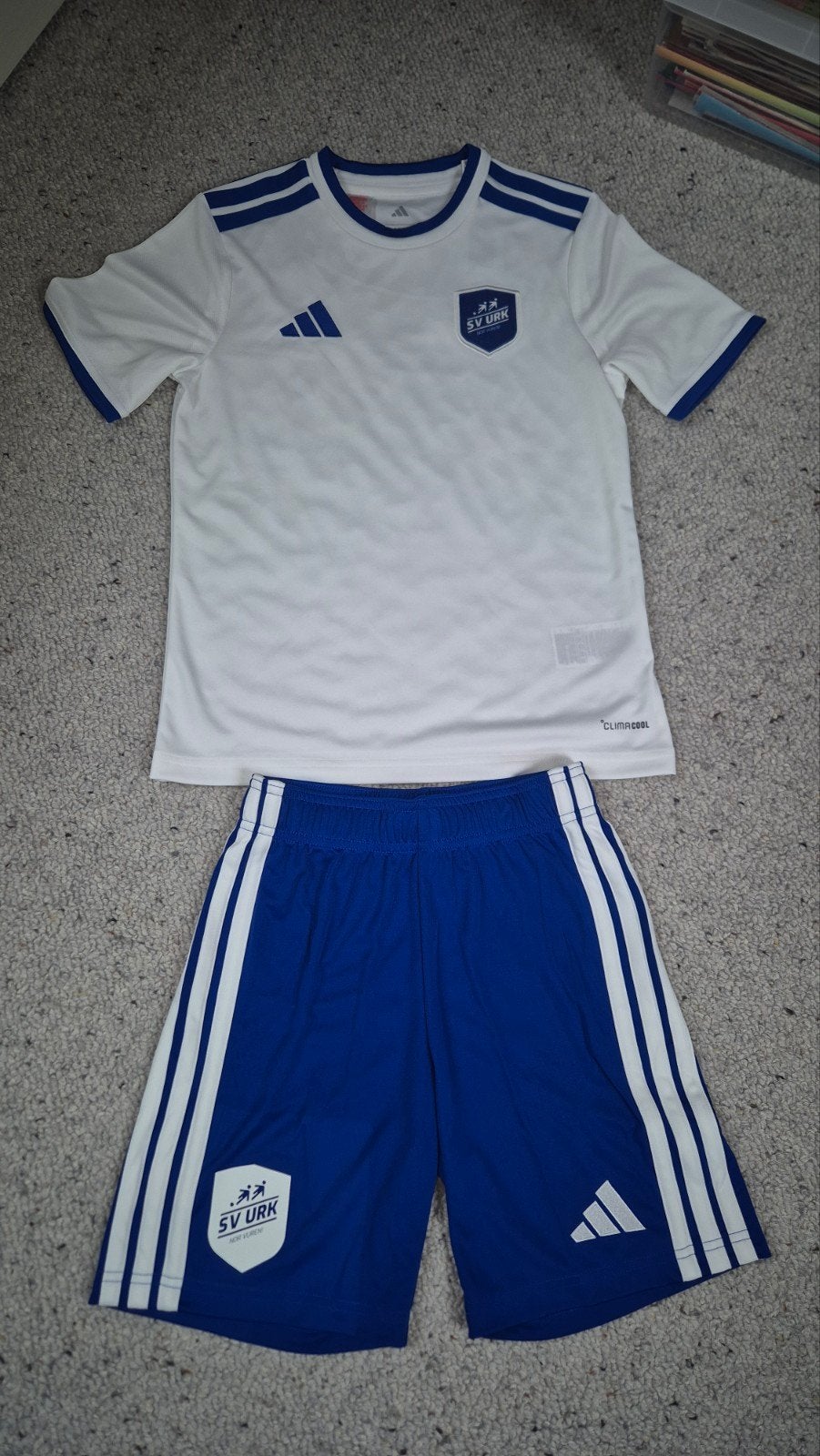 NIEUW SVU thuis tenue + trainingsvest, Maat XS of kleiner, Ophalen of Verzenden, Nieuw, Set