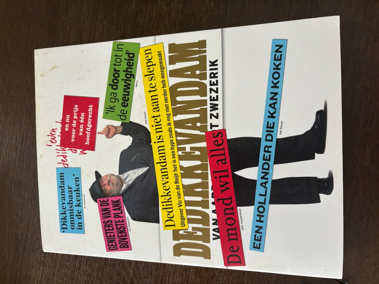 De Dikke Vandam - Culinaire gids en kookboek, Boeken, Ophalen of Verzenden, Gelezen, Overige gebieden, Overige typen