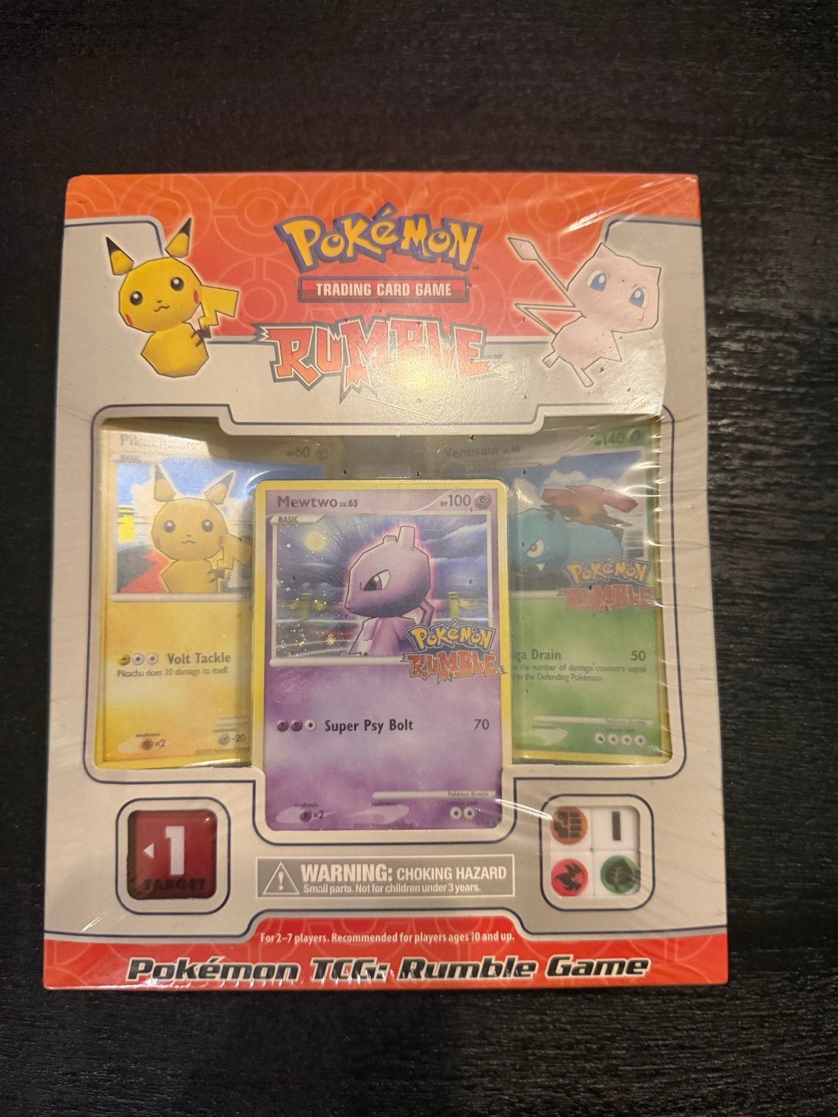 Pokémon Rumble Game 2009 - Factory Sealed - Vintage - Zeldza, Ophalen of Verzenden, Nieuw, Overige typen, Foil