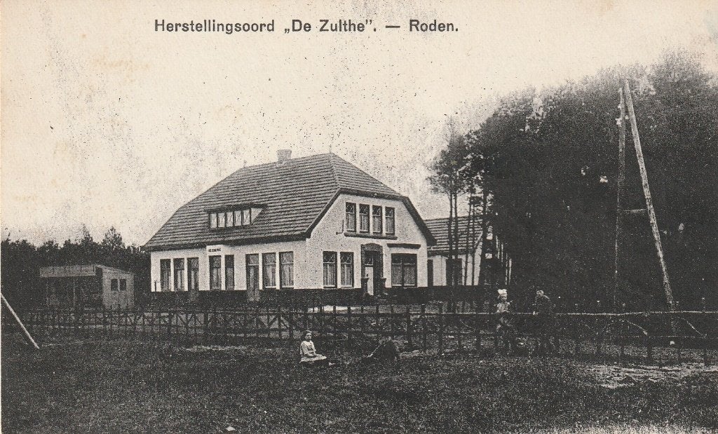 Roden   de Zulthe, Ophalen of Verzenden, 1920 tot 1940, Gelopen, Drenthe