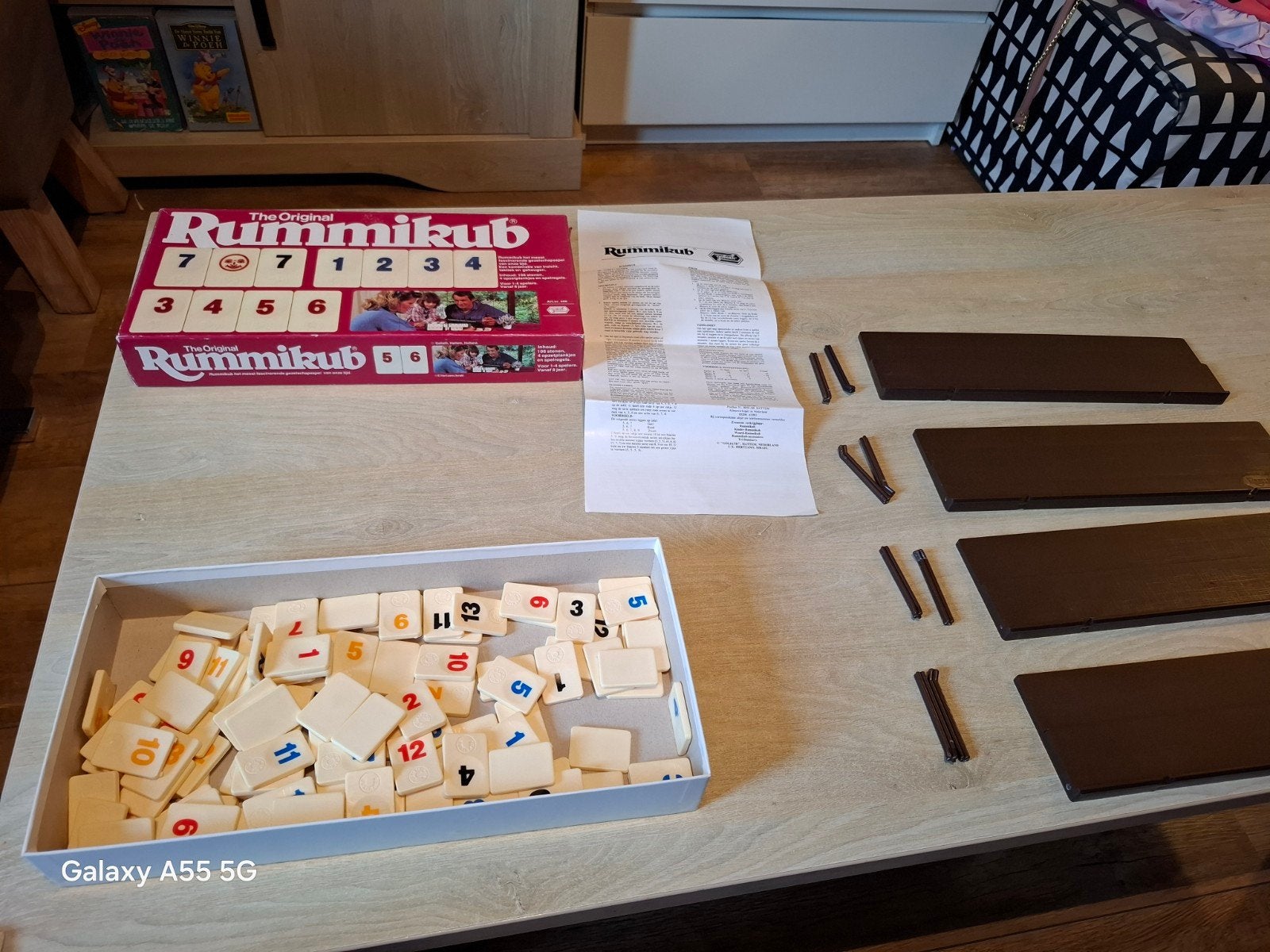 Rummikub - Het Originele Cijferspel, Gebruikt, Goliath, Ophalen of Verzenden, Een of twee spelers