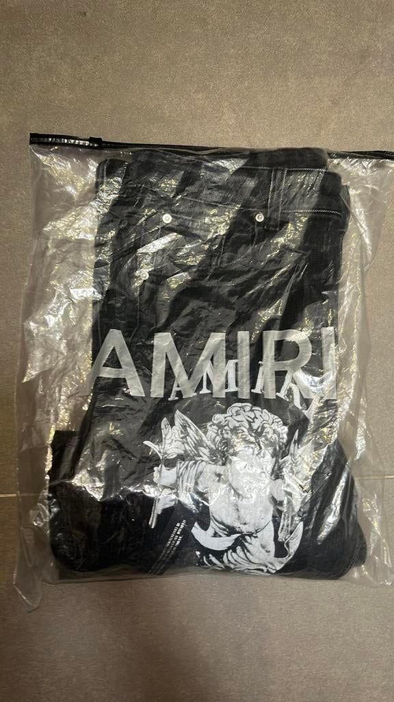 AMIRI Cherub Jeans - Zwart, W32, Ophalen, Zo goed als nieuw, Zwart, W32 (confectie 46) of kleiner