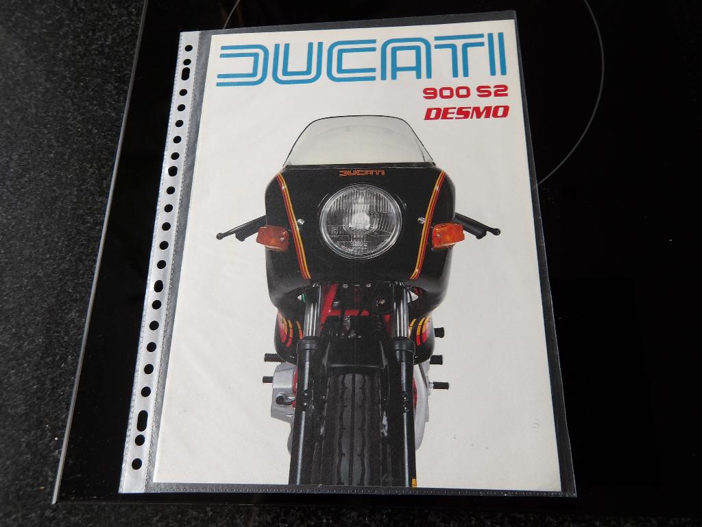 Folder Ducati 900 S2 DESMO, Ophalen of Verzenden, Ducati