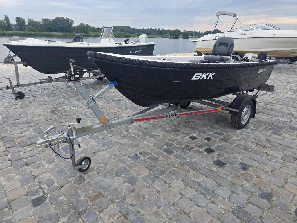 leuke sloep met trailer en Honda 5 PK, Zo goed als nieuw, Ophalen, Overige merken, Vissloep