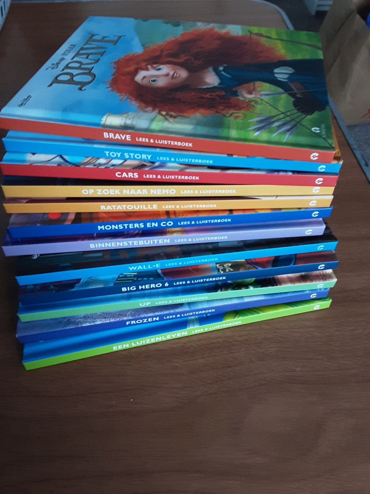 lees luisterboekjes 12stuks pixar disney, Ophalen of Verzenden, Sprookjes