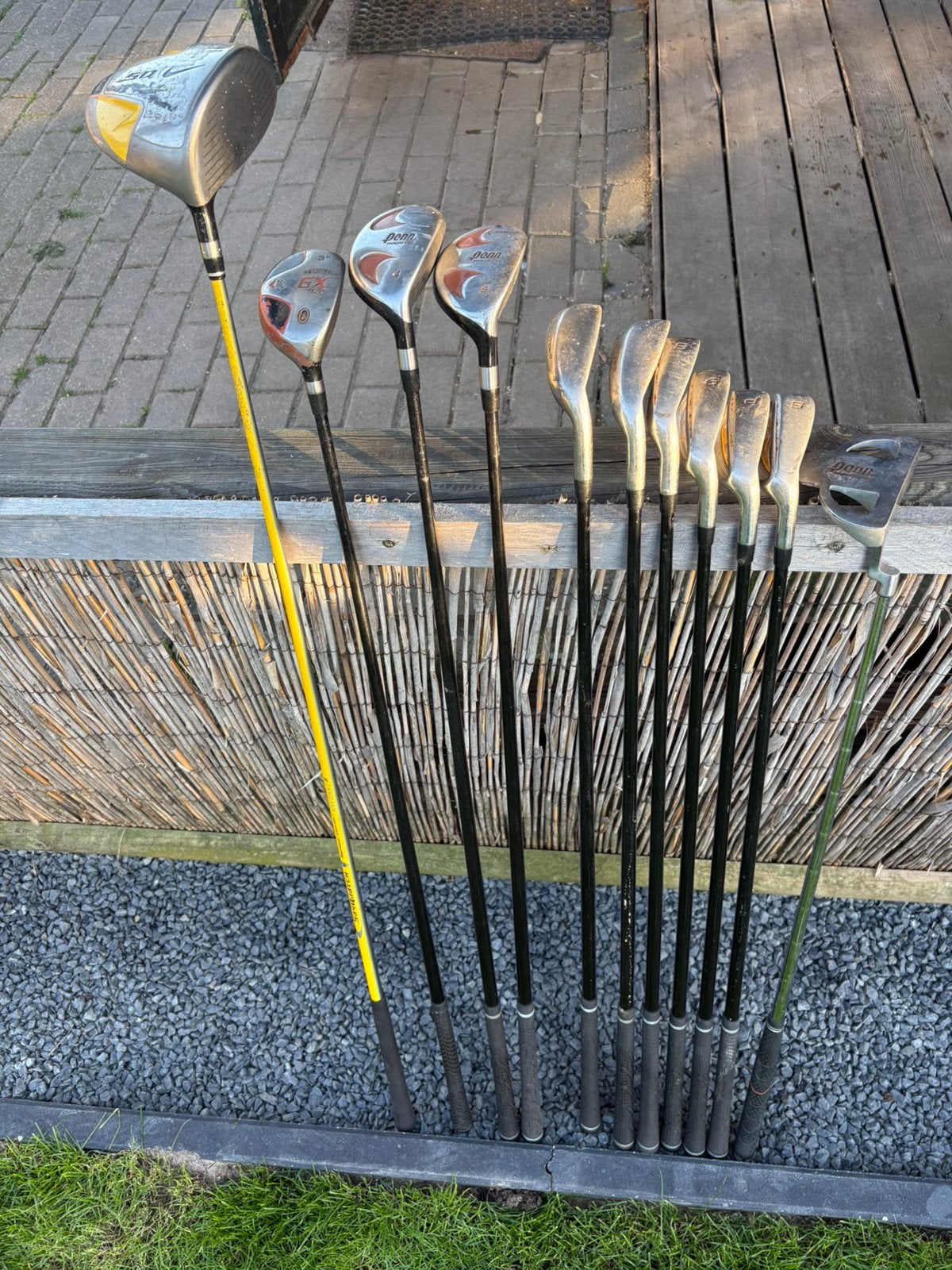 Penn golfset hybrides/ijzers/putter en Nike driver