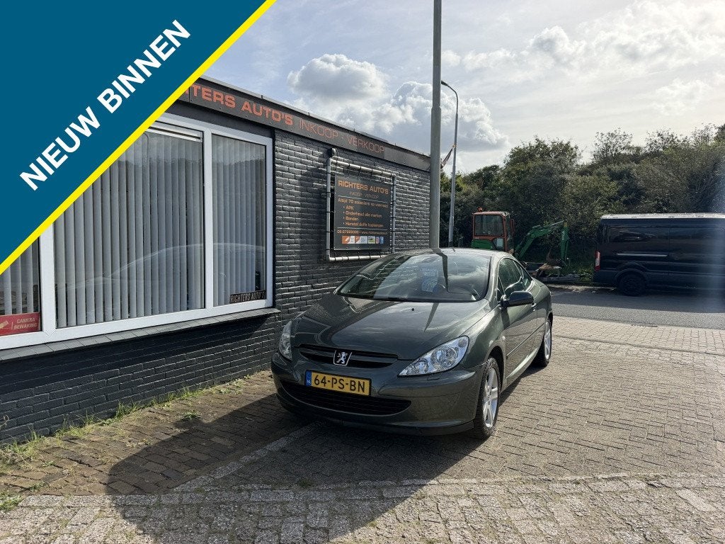 Peugeot 307 CC 2.0-16V Apk 4-27‼️, Voorwielaandrijving, Cabriolet, 4 stoelen, Handgeschakeld