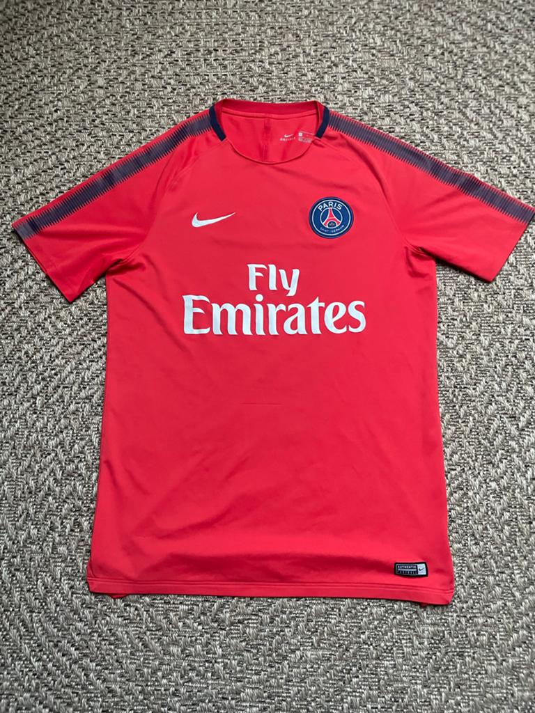 Nike PSG Trainingstenue 2017/18 - Heren Maat L, Maat L, Ophalen of Verzenden, Zo goed als nieuw, Shirt