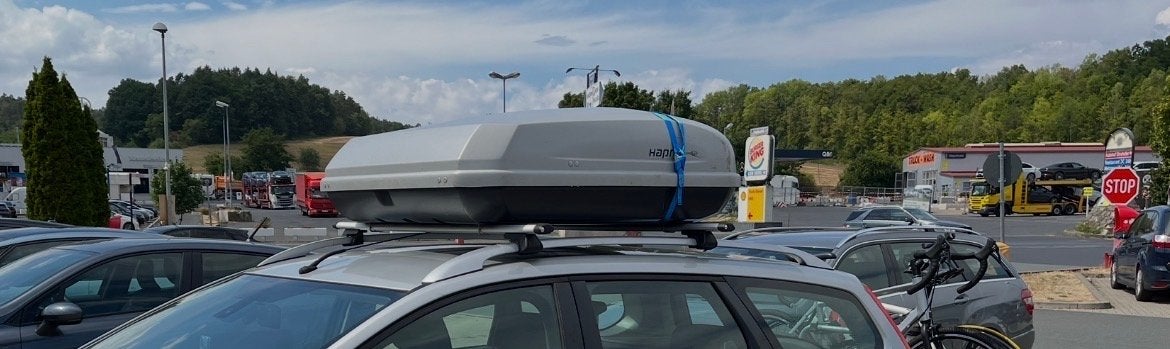 Hapro Dakkoffer - Ruime en Stevige Bagagebox, Auto diversen, Dakkoffers, Gebruikt, Ophalen