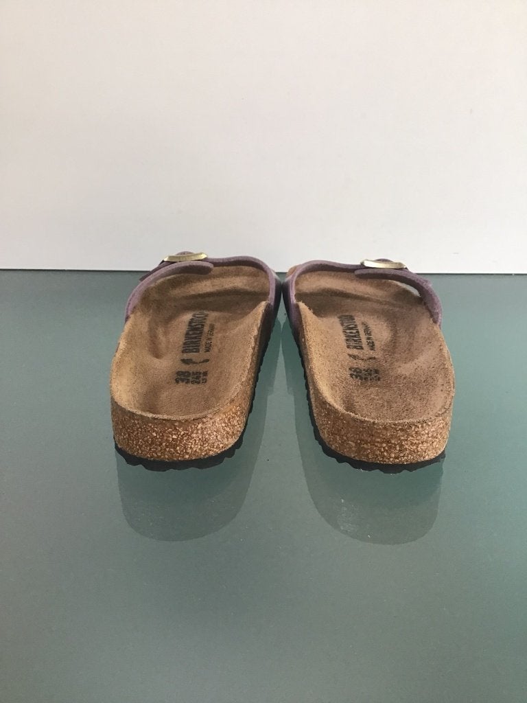 Birkenstock 38 Madrid lila | Nieuw | Gratis verzenden, Slippers, Overige kleuren, Verzenden, Nieuw