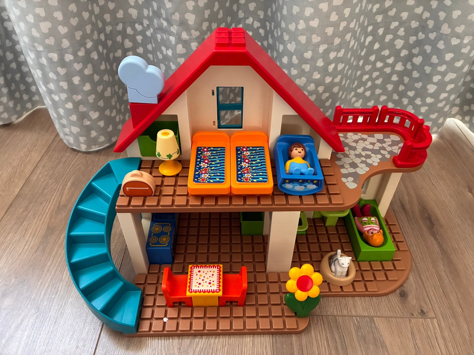 Playmobil huis, Ophalen, Gebruikt, Gebouw, Complete set