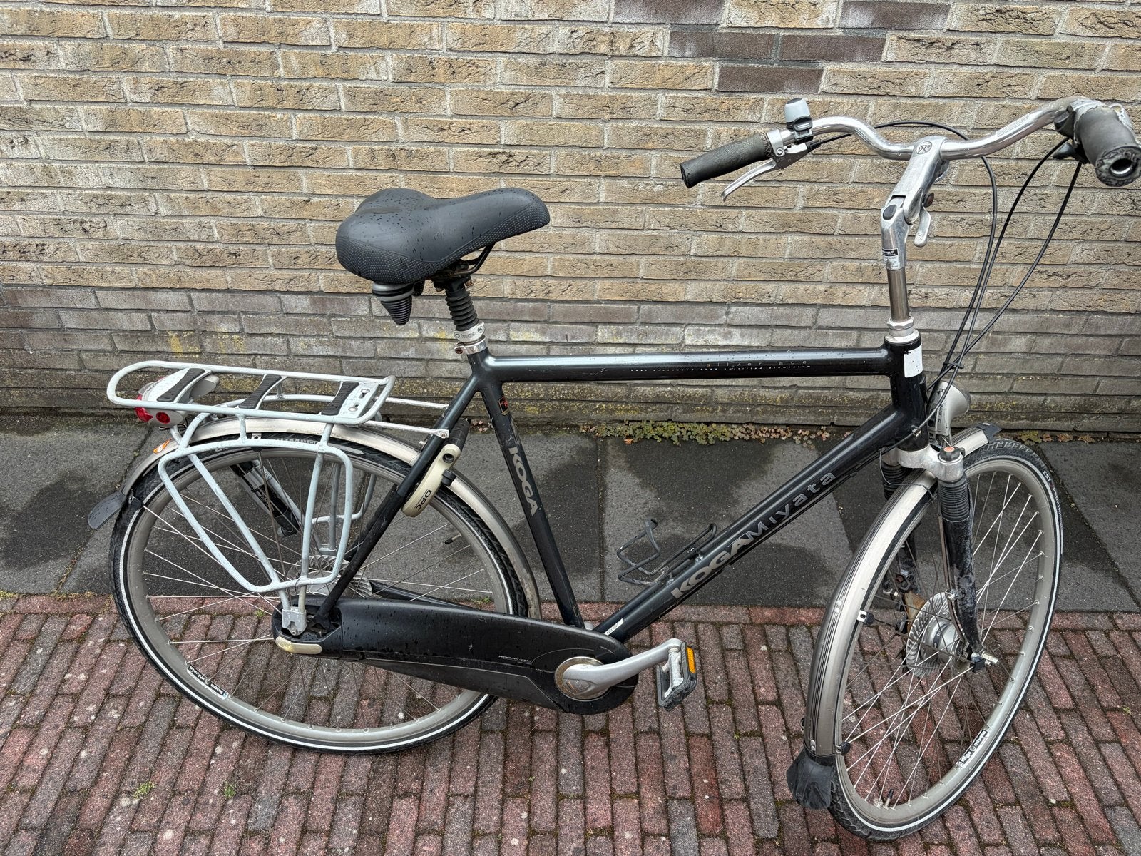 Koga Miyata Herenfiets 61cm, Fietsen en Brommers, Gebruikt, Versnellingen, 61 tot 65 cm, Trommelrem