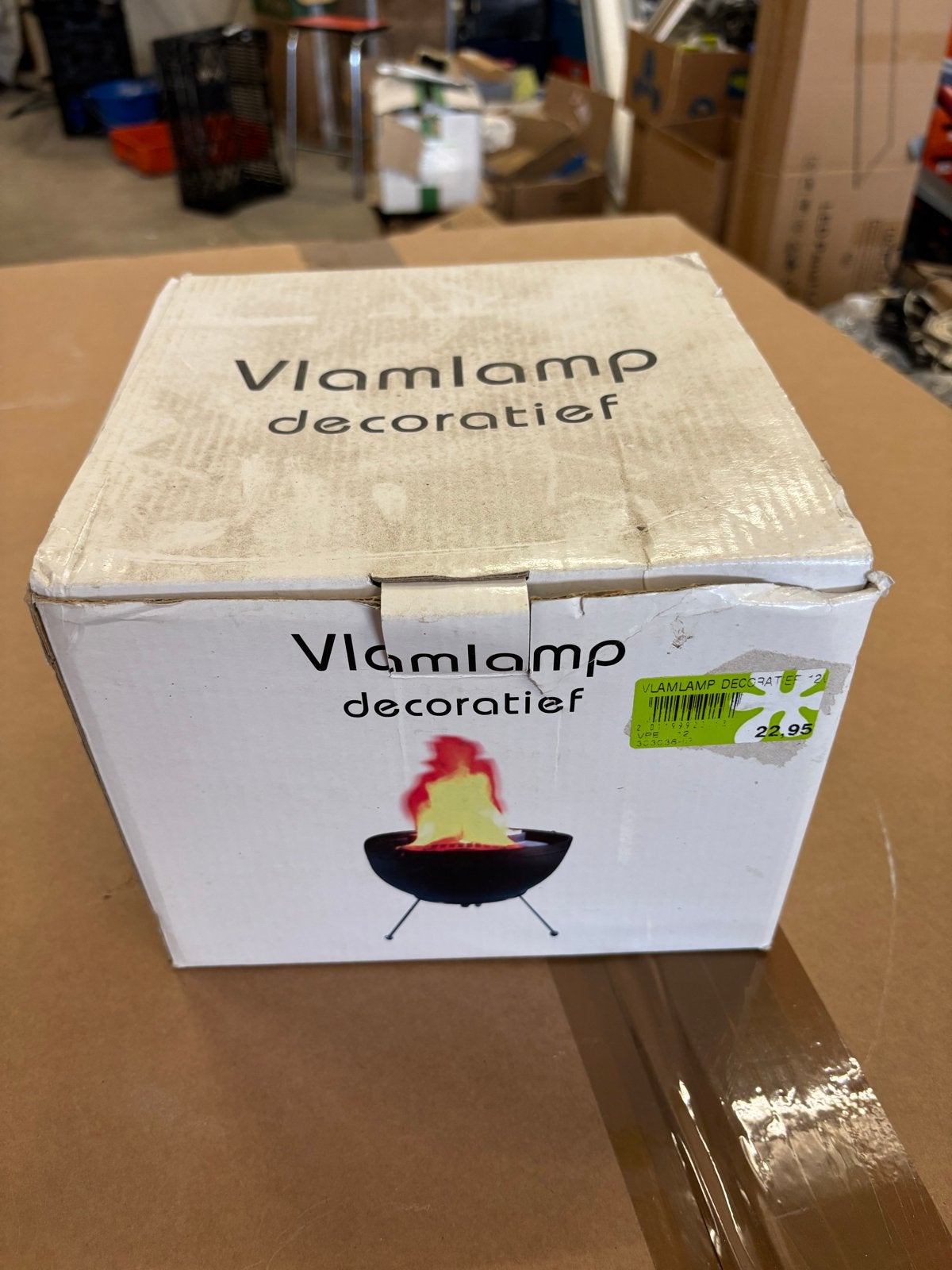 Vlamlamp decoratief - Nieuw in doos, Ophalen, Nieuw
