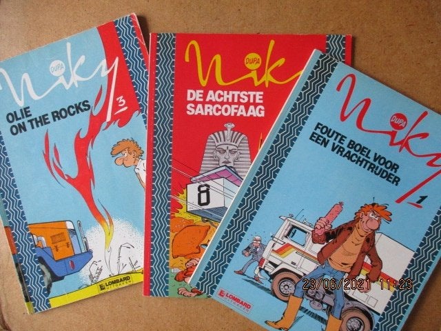 adv3644 niky, Eén stripboek, Ophalen, Gelezen