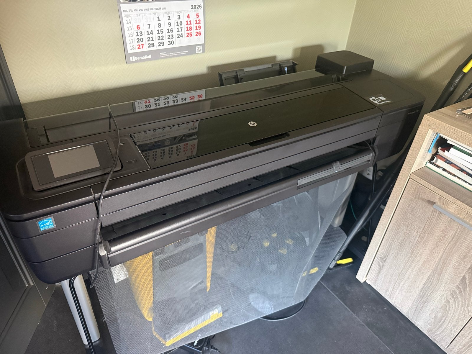 HP DesignJet T730 Grootformaat Printer, Computers en Software, Printers, Zo goed als nieuw, Printer, Inkjetprinter, Kleur printen