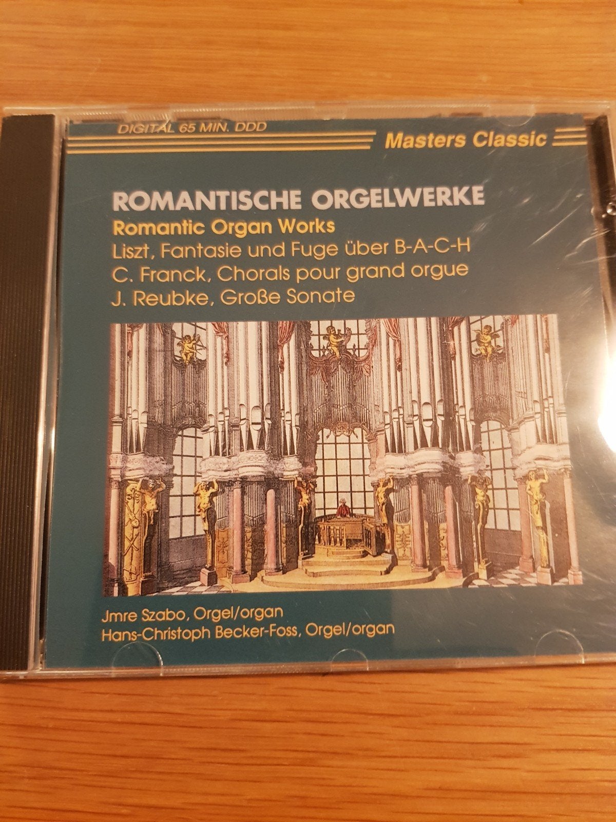 Romantische Orgelwerke - Liszt, Franck, Reubke CD, Inclusief boekje, Overige componisten, Overige typen, Ophalen of Verzenden