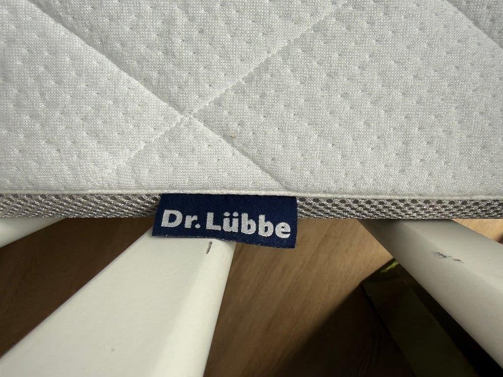 Baby Mattress (Babymatratze Dr. Lübbe Air Premium), Ophalen of Verzenden, Zo goed als nieuw, Minder dan 140 cm, Minder dan 70 cm