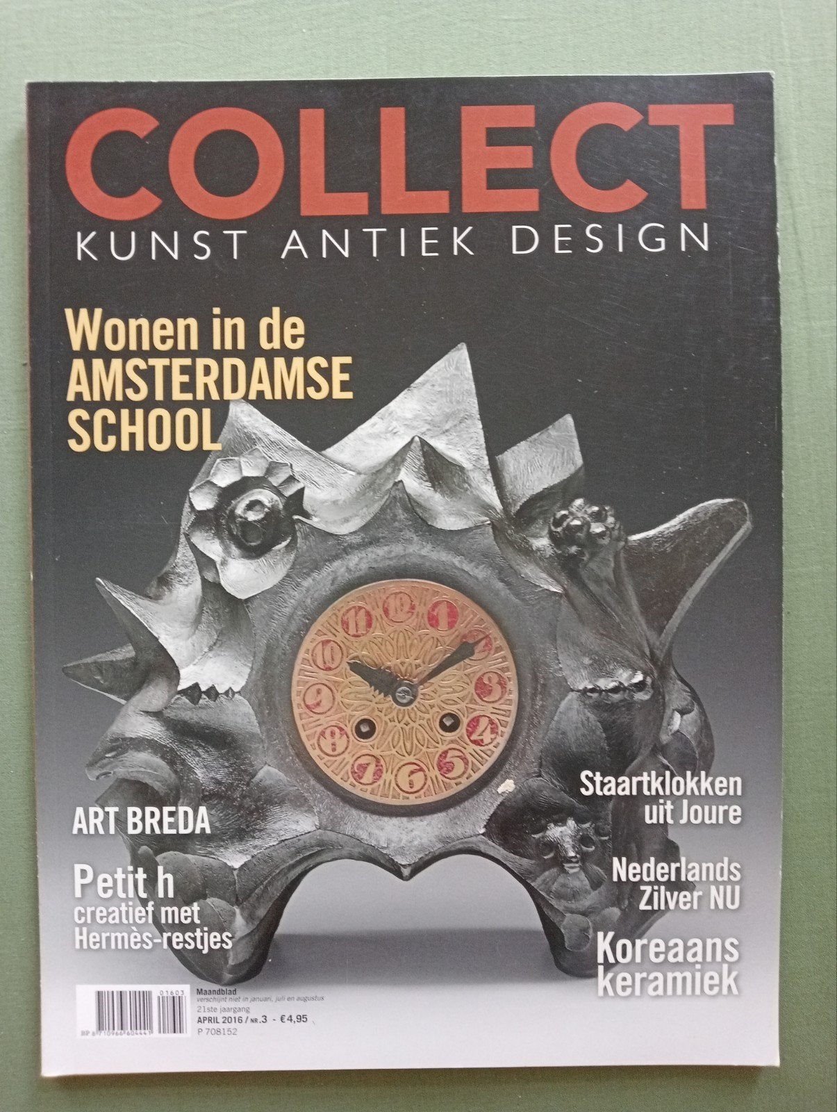 Collect Kunst Antiek Design - Amsterdamse School o.a, Ophalen of Verzenden, Gelezen, Overige typen
