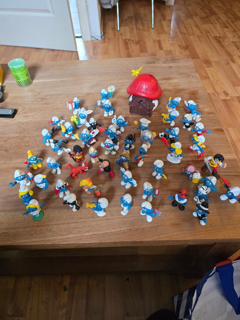 Smurfen verzameling te koop, Ophalen of Verzenden, Zo goed als nieuw, Verschillende Smurfen