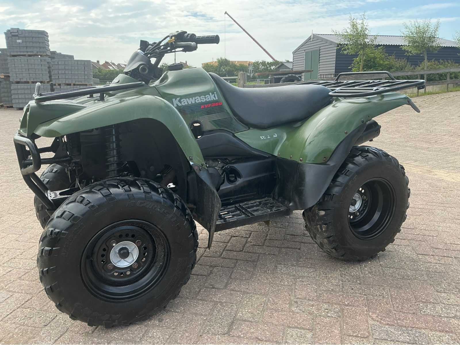 Kawasaki KVF 360 4WD Quad, Motoren, Quads en Trikes