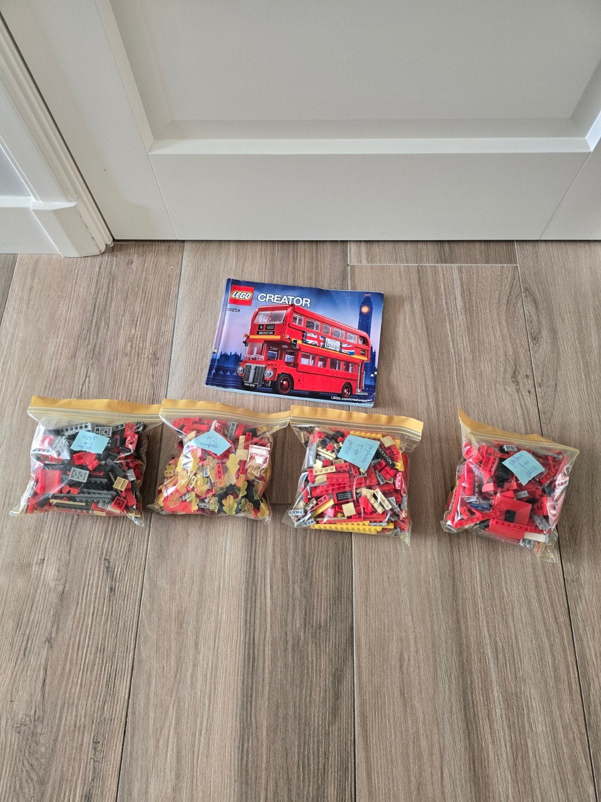 compleet! lego 10258 London Bus, Lego, Inclusief instructies, Ophalen of Verzenden, Zo goed als nieuw