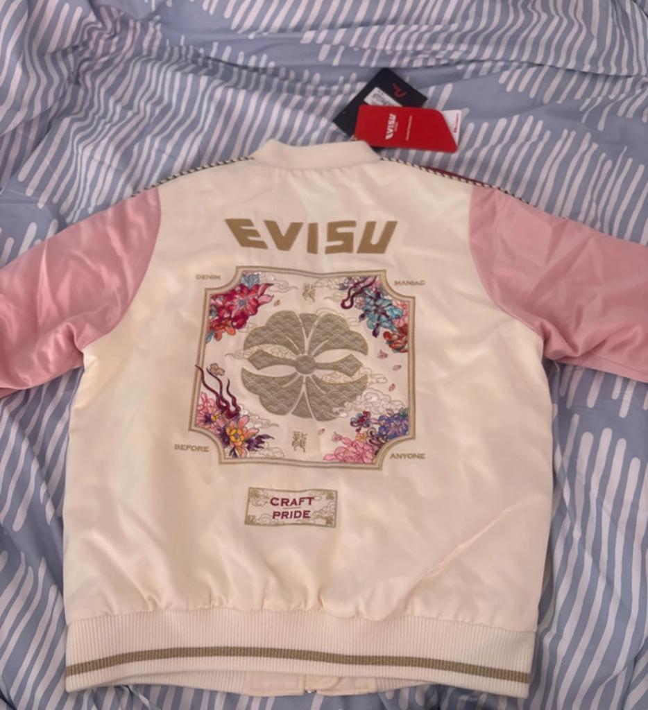 Evisu jas/vest - Nooit gedragen, Ophalen of Verzenden, Nieuw, Beige, Sneakers of Gympen