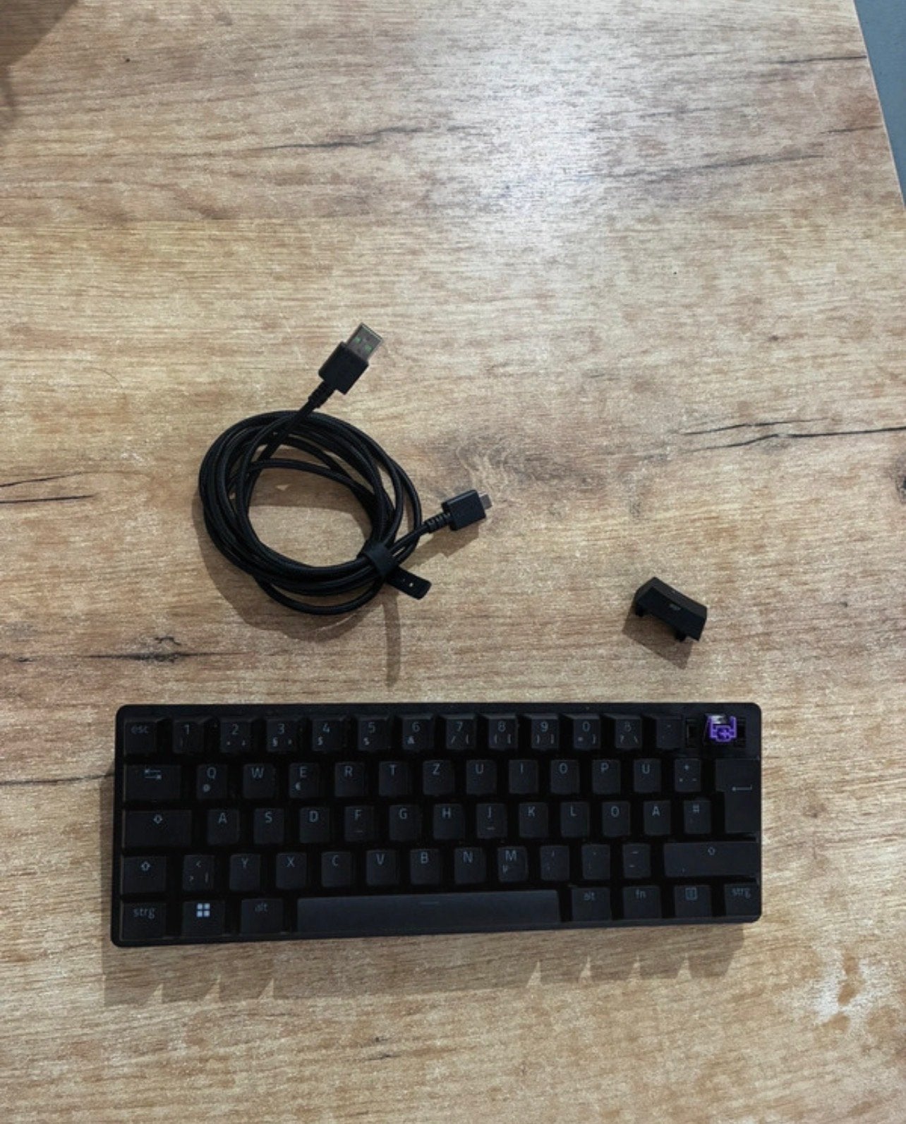 Razer Huntsman Mini Toetsenbord, Computers en Software, Toetsenborden, Ophalen, Gebruikt, Gaming toetsenbord, Qwerty