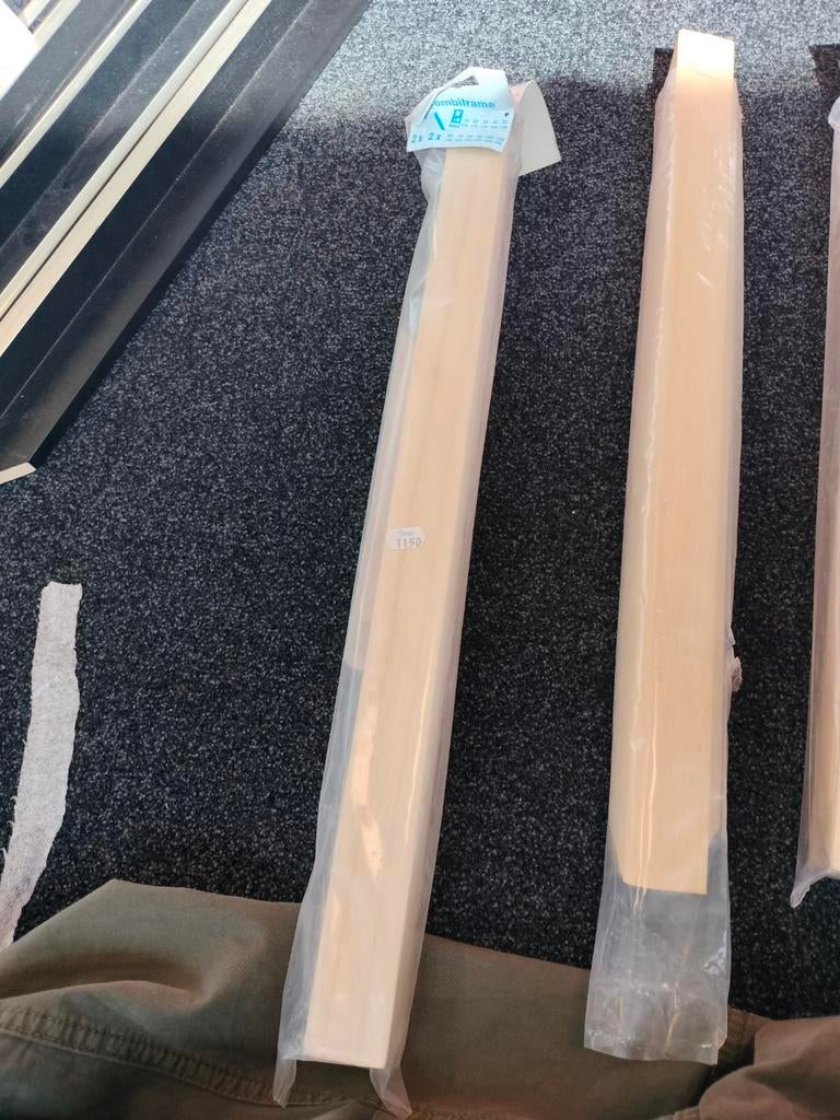 Baklijst deken reeds in verstek, Ophalen, Nieuw, Hout
