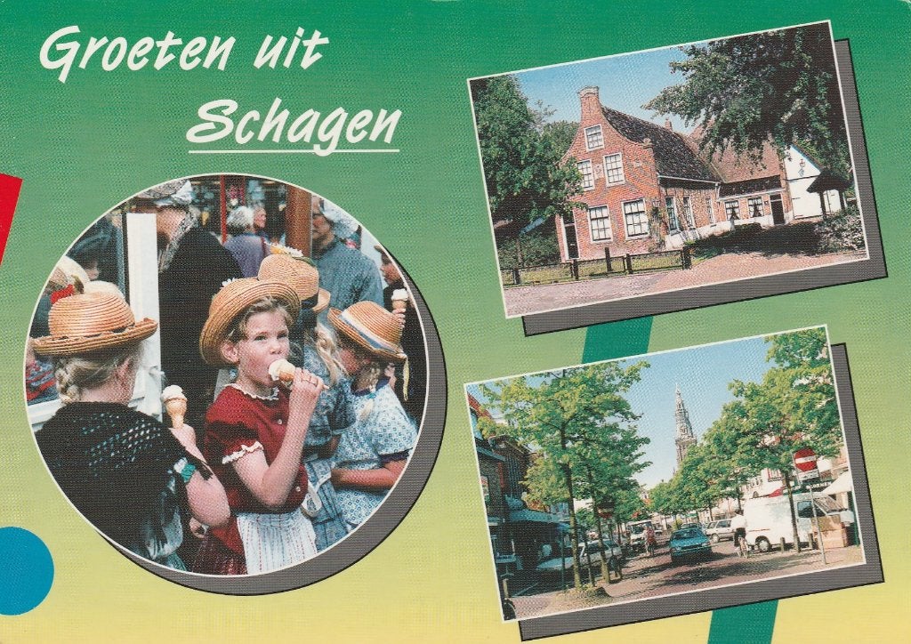 SCHAGEN Kinderen Boerderij Centrum Groeten, Verzenden, 1980 tot heden, Gelopen, Noord-Holland