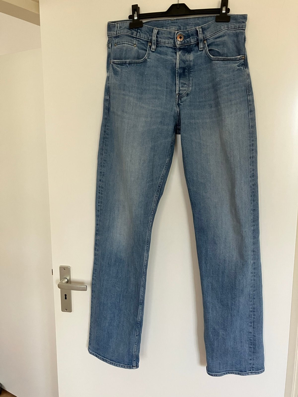 G-Star Raw Dakota Regular Straight Jeans W30 L34, Ophalen of Verzenden, Zo goed als nieuw, Blauw, W32 (confectie 46) of kleiner