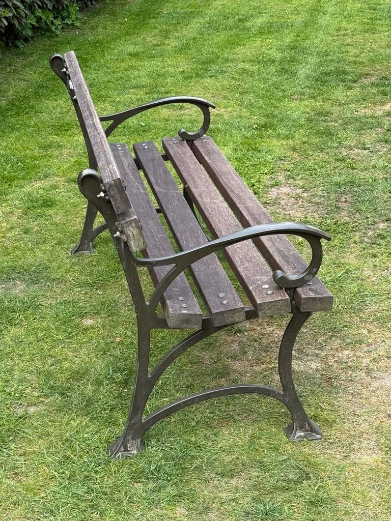 Tuinbanken  gietijzer Efteling, Tuin en Terras, Ophalen, Metaal