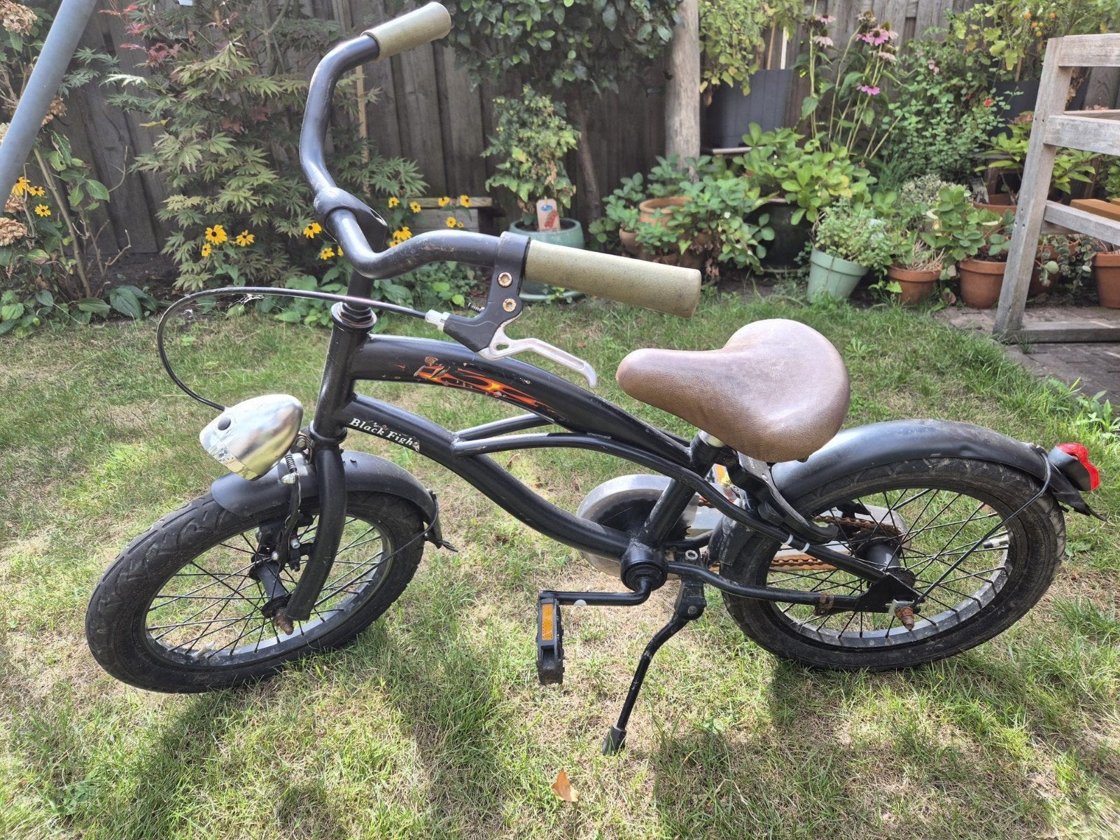 Kinderfiets - 16 inch, Fietsen en Brommers, Ophalen, Terugtraprem, Popal, 16 tot 20 inch
