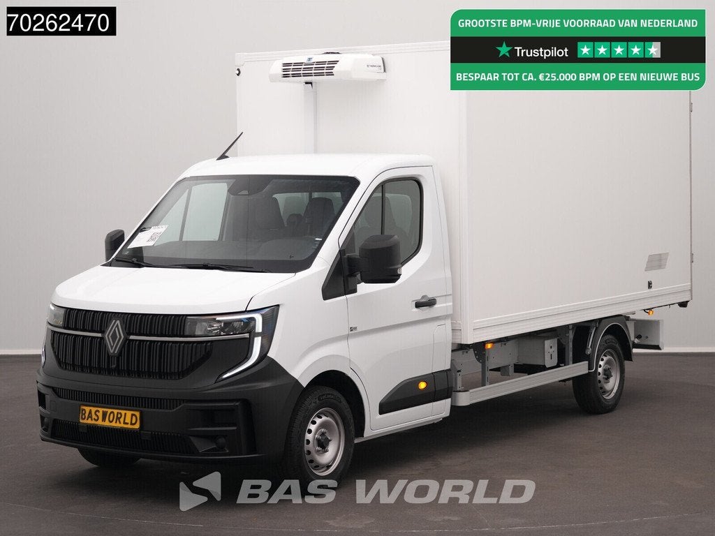 Renault Master 170PK BPM VRIJ! Koelwagen 2025model BPM vrij!, Auto's, Bestelauto's, Bedrijf, Te koop, Airconditioning, Centrale vergrendeling