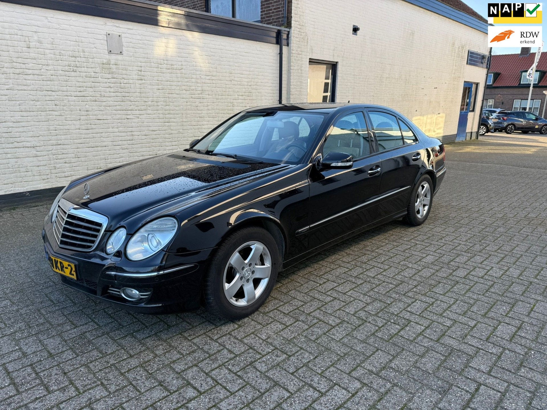 Mercedes-Benz E-klasse E280 CDI/Sport-pakket/F1/Trekhaak/Ori, Auto's, Achterwielaandrijving, Gebruikt, Beige, 190 pk