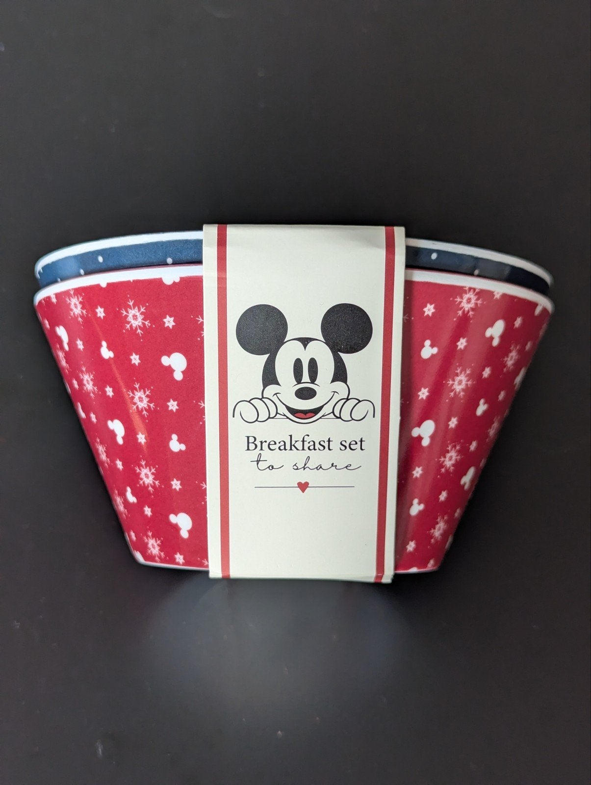 Disney Mickey Mouse ontbijtkommen set - Women'secret, Ophalen of Verzenden