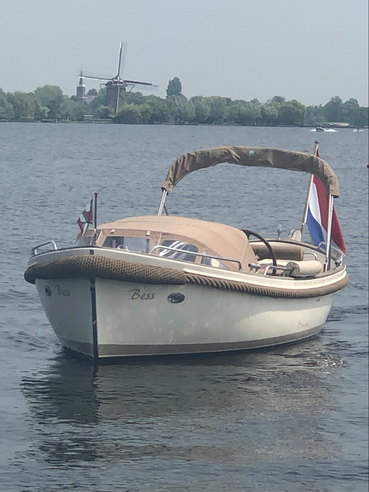 Jan van Gent 8.20 Soft Top 130 pk Volvo Penta dieselmotor, Watersport en Boten, Ophalen, Overige merken, Binnenboordmotor, Diesel