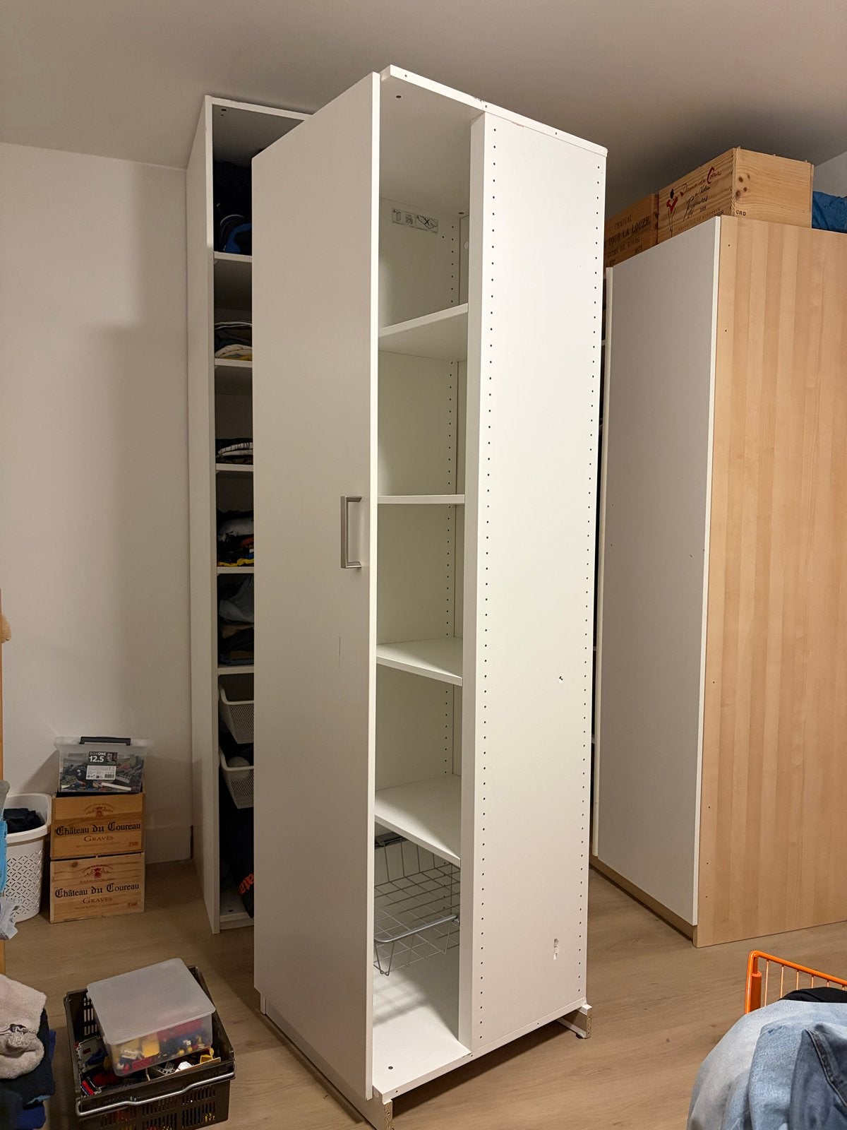 Ikea Pax hoekkast excl. deuren, Huis en Inrichting, Ophalen, Met plank(en), Gebruikt, 200 cm of meer
