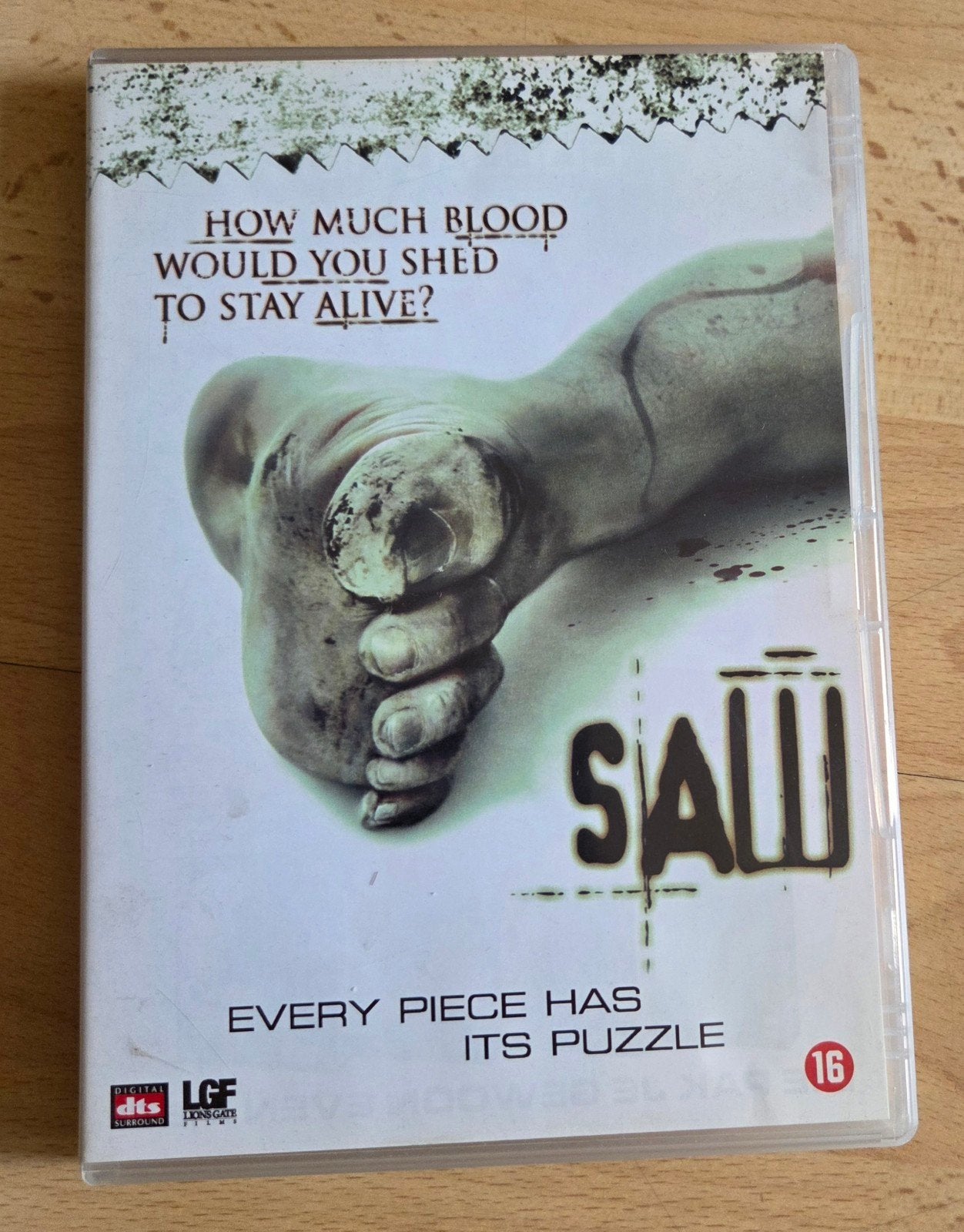 Saw, Vanaf 16 jaar, Ophalen of Verzenden, Zo goed als nieuw, Slasher