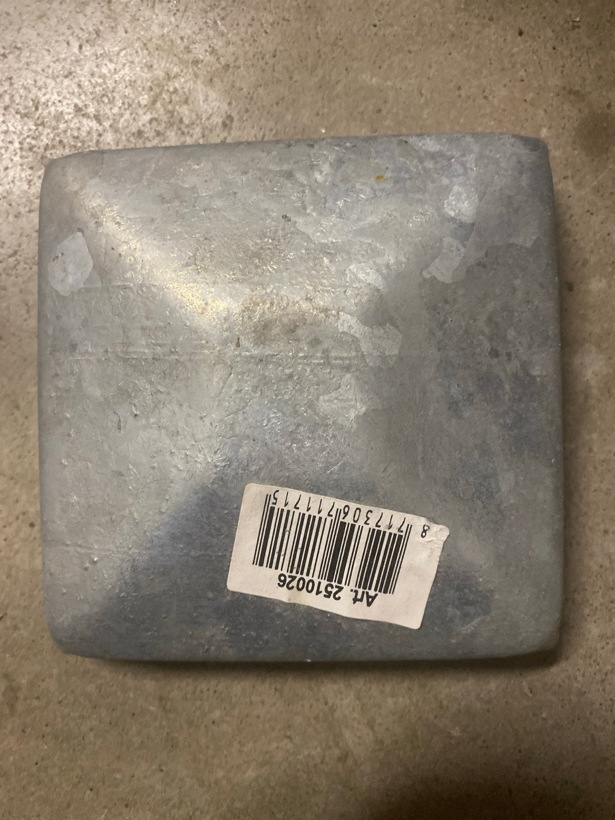 25x Nieuwe Hekwerk Afdekkappen 10x10 cm, Onbekend, Nieuw, Ophalen of Verzenden, Onbekend