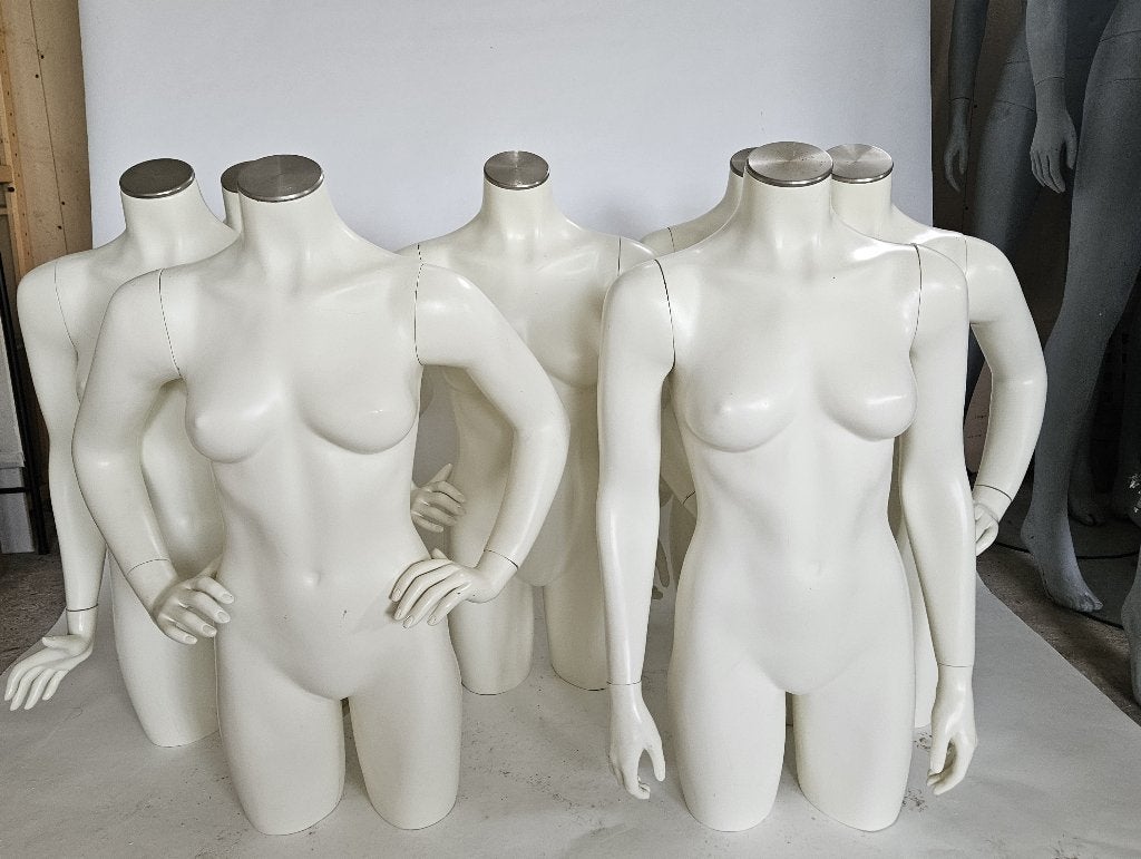 7 x Dames Torso / Buste   Maat 32 / 34, Ophalen, Paspop