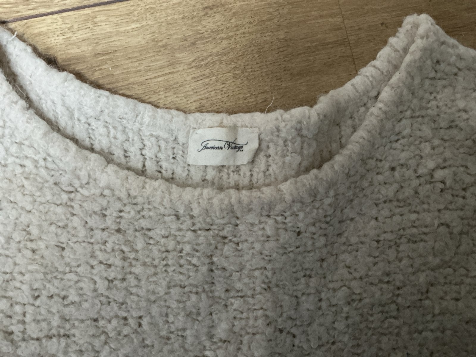 Oversized American Vintage Trui - Maat 38/40, Ophalen of Verzenden, Gedragen, Maat 38/40 (M)