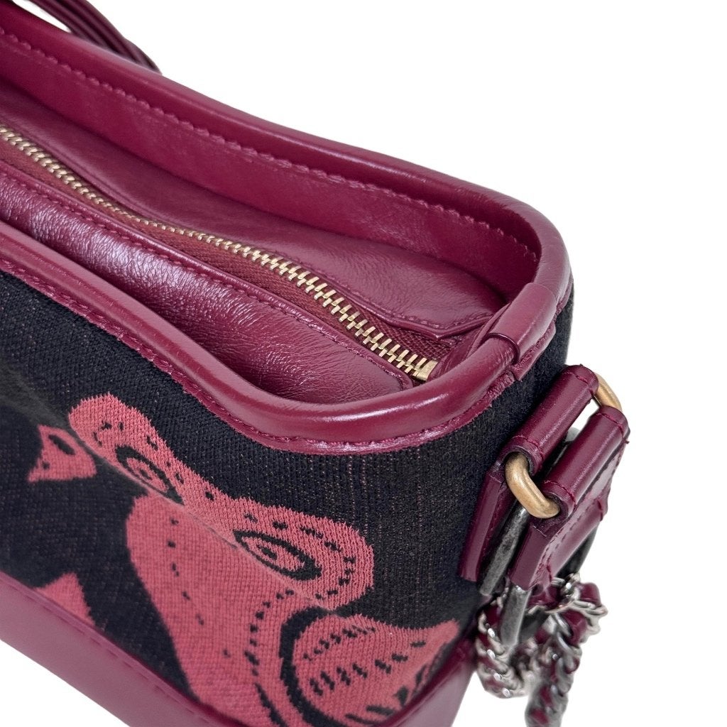 Chanel gabrielle cruise 2018 crossbody rood uil tas bag image 4