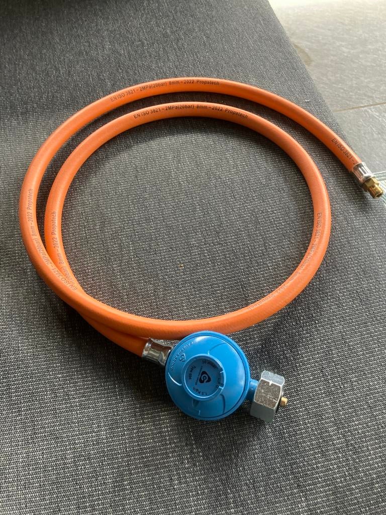 Complete Aansluiting voor gasfles, Ophalen of Verzenden, Zo goed als nieuw