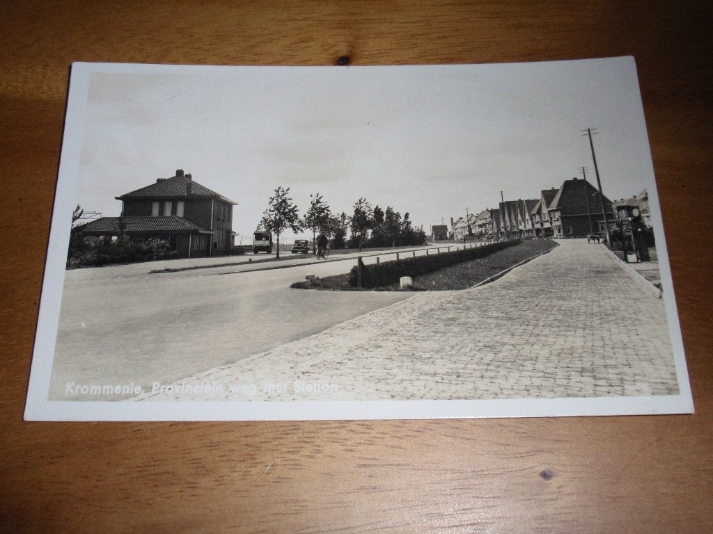 Station Krommenie Provinciale weg, Verzenden, 1920 tot 1940, Gelopen, Noord-Holland
