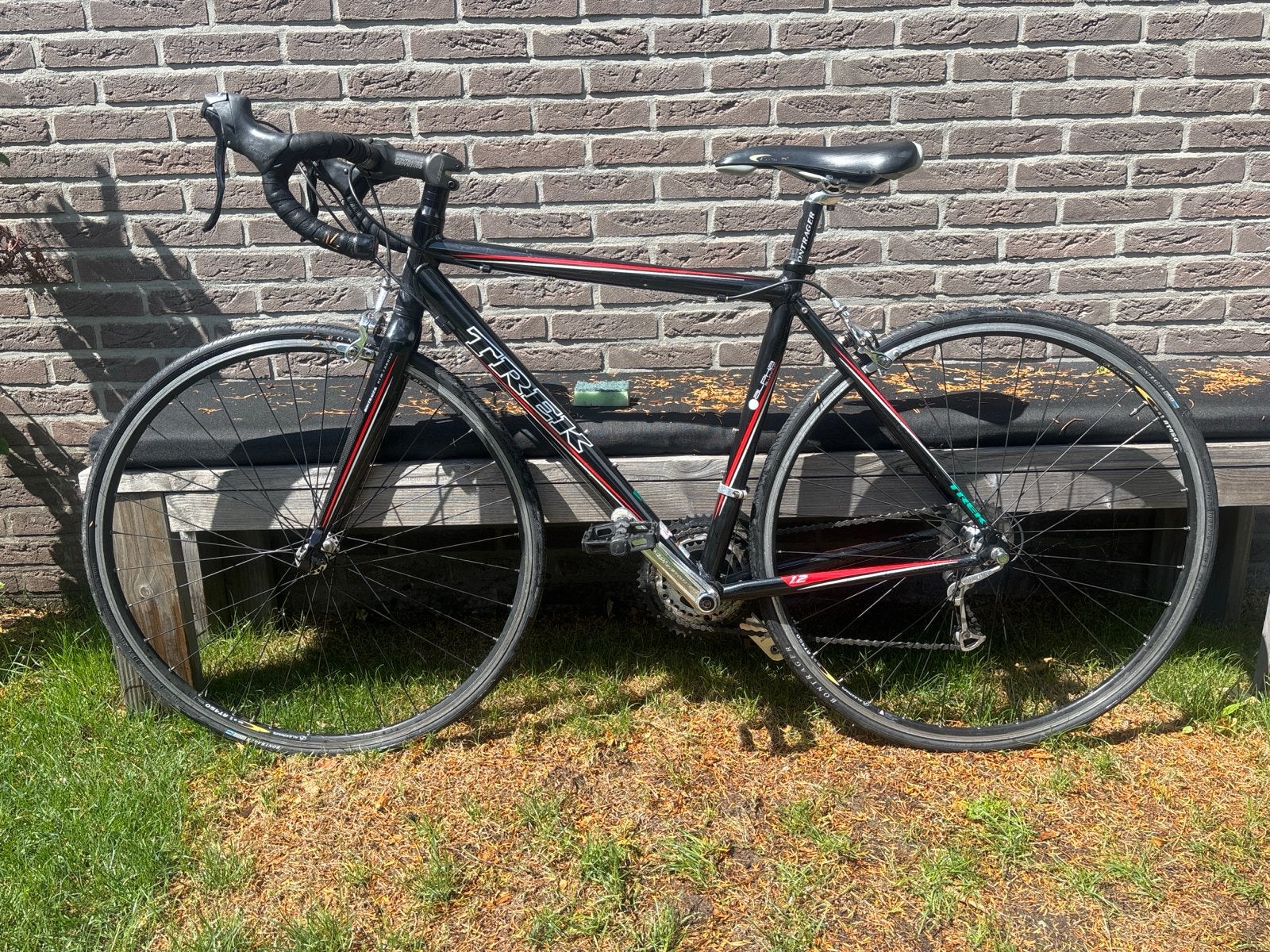 Trek racefiets, Alpha Aluminium frame, Carbon voorvork, Gebruikt, Aluminium, 49 tot 53 cm, Ophalen
