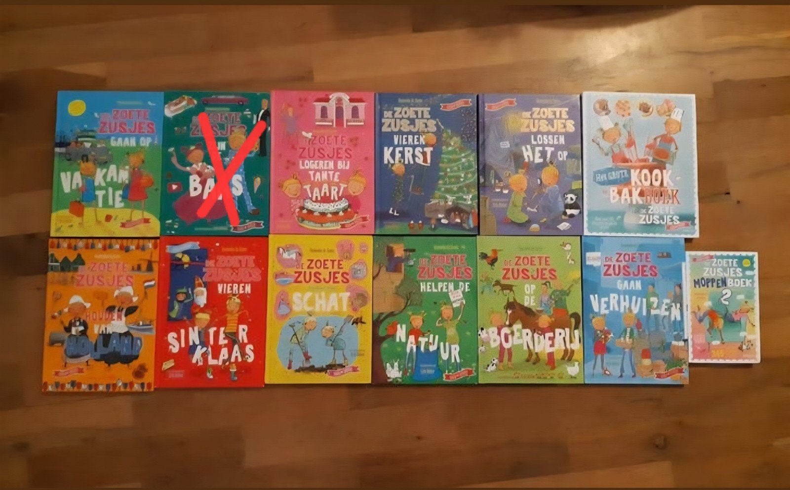 Zoete Zusjes Boeken - set van 12 boeken, Verzenden, Zo goed als nieuw, Hanneke de Zoete, Fictie algemeen
