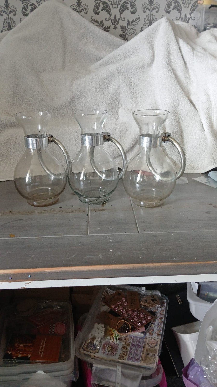 Set van 3 Riviera Maison hangvaasjes, Ophalen of Verzenden, Zo goed als nieuw