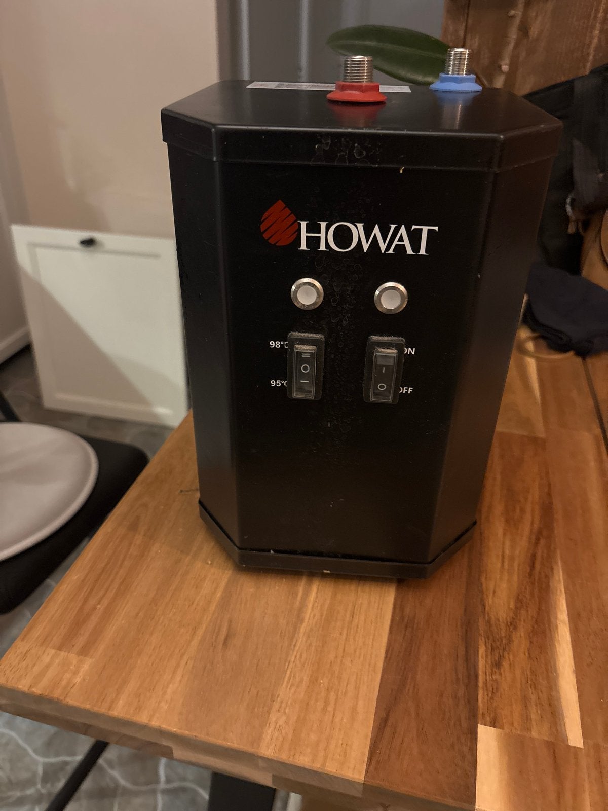 Howat boiler unit - voor onderdelen of handige Harry, Ophalen, Gebruikt, Vrijstaand, Elektrisch