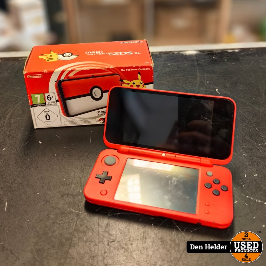 Nintendo 2DS Pokeball Editie - In Nette Staat, Spelcomputers en Games, Games | Nintendo 2DS en 3DS, Nintendo, Zo goed als nieuw