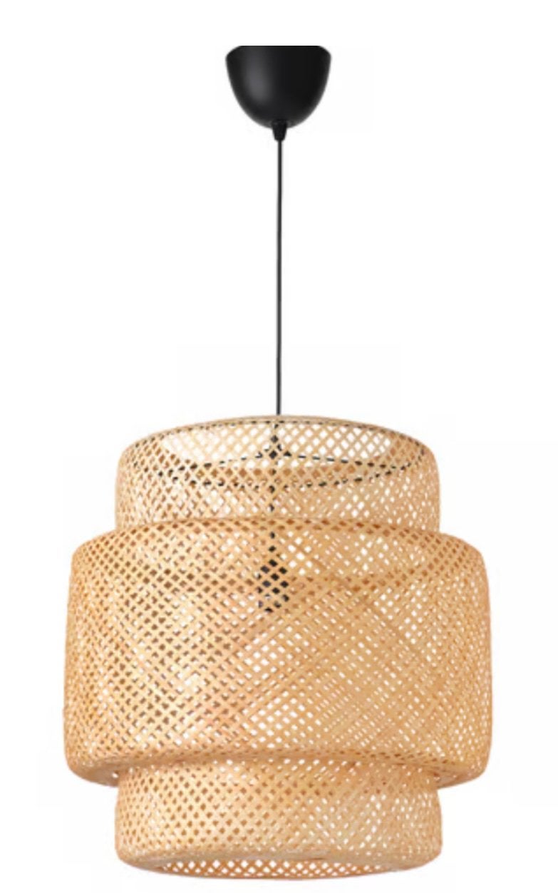 Grote bamboe lamp, Ophalen, Zo goed als nieuw